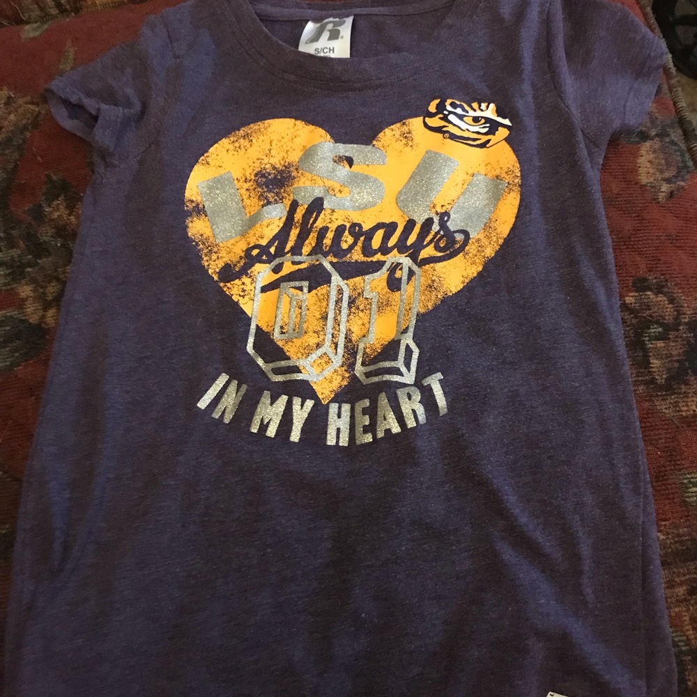 LSU kids shirt